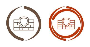 firewall vector pictogram