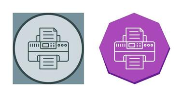 printer vector pictogram