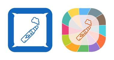 elektronisch sigaret vector icoon