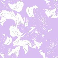 pastel bloemen naadloze patroon achtergrond vector