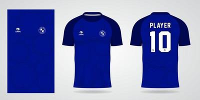 sportshirt sjabloon voor teamuniformen en voetbal t-shirtontwerp vector