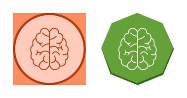 hersenen vector pictogram