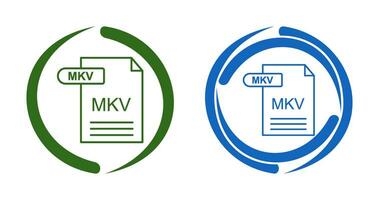 mkv vector icoon
