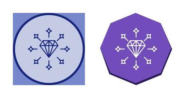 diamant vector pictogram