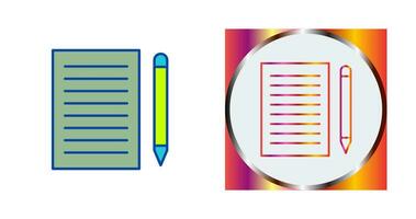 schrijven terugkoppeling vector icoon