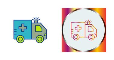 ambulance vector pictogram