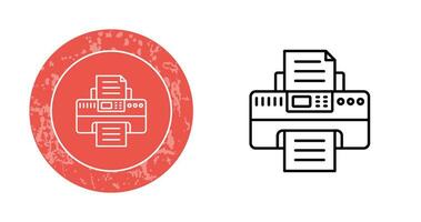 printer vector pictogram