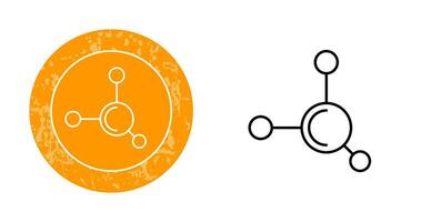 molecuul vector pictogram