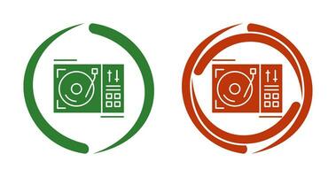 draaitafel vector pictogram