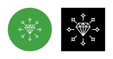 diamant vector pictogram