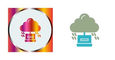 cloud computing vector icon