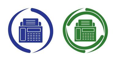 fax machine vector icoon