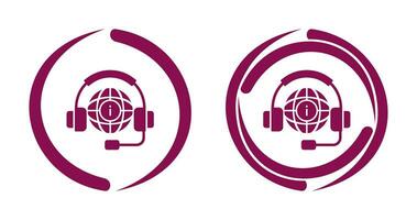 callcenter vector pictogram