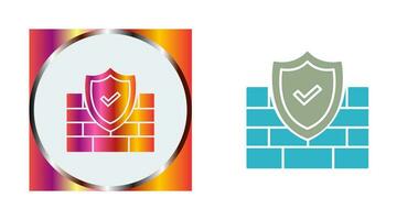 firewall vector pictogram