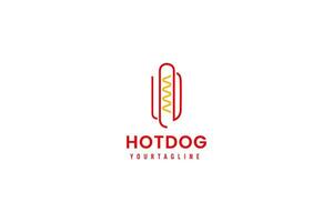 heet hond logo vector icoon illustratie