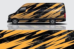 sport auto sticker wrap ontwerp vector