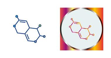 molecuul vector pictogram