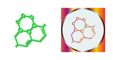 molecuul vector pictogram