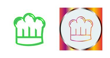 chef hoed vector icon