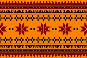 etnisch meetkundig naadloos patroon. meetkundig etnisch patroon kan worden gebruikt in kleding stof ontwerp voor kleren, decoratief papier, inpakken, textiel, borduurwerk, illustratie, vector, tapijt vector
