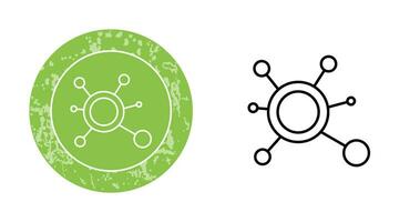 molecuul vector pictogram