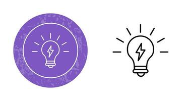 gloeilamp vector pictogram