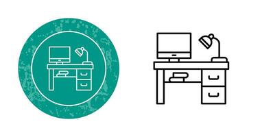 bureau vector pictogram