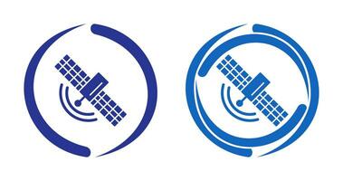 satelliet vector pictogram