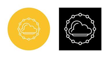 wolk vector pictogram