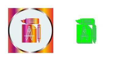 studie gereedschap vector icoon