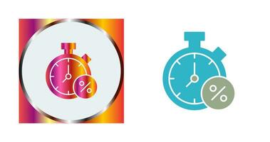 timer vector icoon