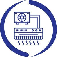 airconditioner vector pictogram