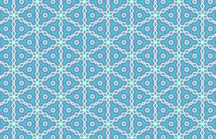 blauw kleur textiel ontwerp patroon vector