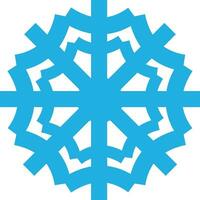 sneeuwvlok icoon bewerkbare vector Aan wit achtergrond