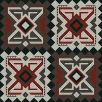 naadloos Navajo aztec abstract meetkundig kunst etnisch hipster vector achtergrond, behang, kleding stof ontwerp, kleding stof, zakdoek, omslag, textiel sjabloon