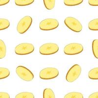 illustratie op thema van heldere patroon bruine aardappel vector