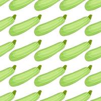 illustratie op thema van heldere patroon courgette vector