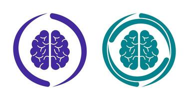 hersenen vector pictogram