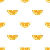 illustratie op thema grote gekleurde naadloze kumquat vector