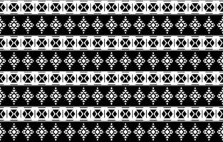 aztec naadloos patroon. tapijt textiel afdrukken structuur tribal ontwerp, meetkundig symbolen voor logo, kaarten, kleding stof decoratief werken. traditioneel afdrukken vector illustratie. Aan zwart en wit achtergrond.