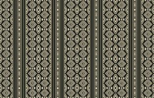 etnisch abstract ikat kunst. aztec ornament afdrukken. meetkundig etnisch patroon naadloos kleur oosters. ontwerp voor achtergrond ,gordijn, tapijt, behang, kleding, inpakken, batik, vector illustratie.