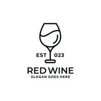 wijn logo ontwerp vector illustratie