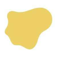 abstract goud blobs voor achtergrond vector