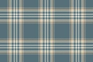 kleding stof plaid textiel van patroon structuur naadloos met een Schotse ruit controleren achtergrond vector. vector