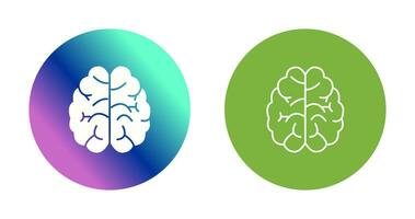 hersenen vector pictogram
