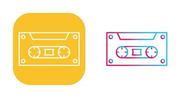 casette vector icoon