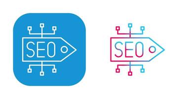 seo label vector icoon