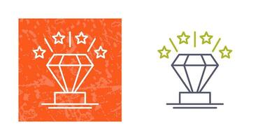 diamant vector pictogram