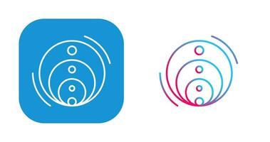 venn diagram vector icoon