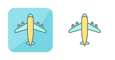 vliegend vliegtuig vector icoon